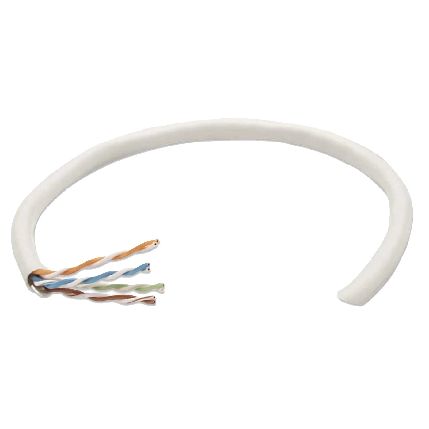 Bobina de cable de red UTP - Solida, 704663, Aluminio con recubrimiento de Cobre (CCA), 305m, CAT 6, Color Gris, 4 pares, 23AWG Bobina de cable de red UTP - Solida, 704663, Aluminio con recubrimiento de Cobre (CCA), 305m, CAT 6, Color Gris, 4 pares, 23AWG
